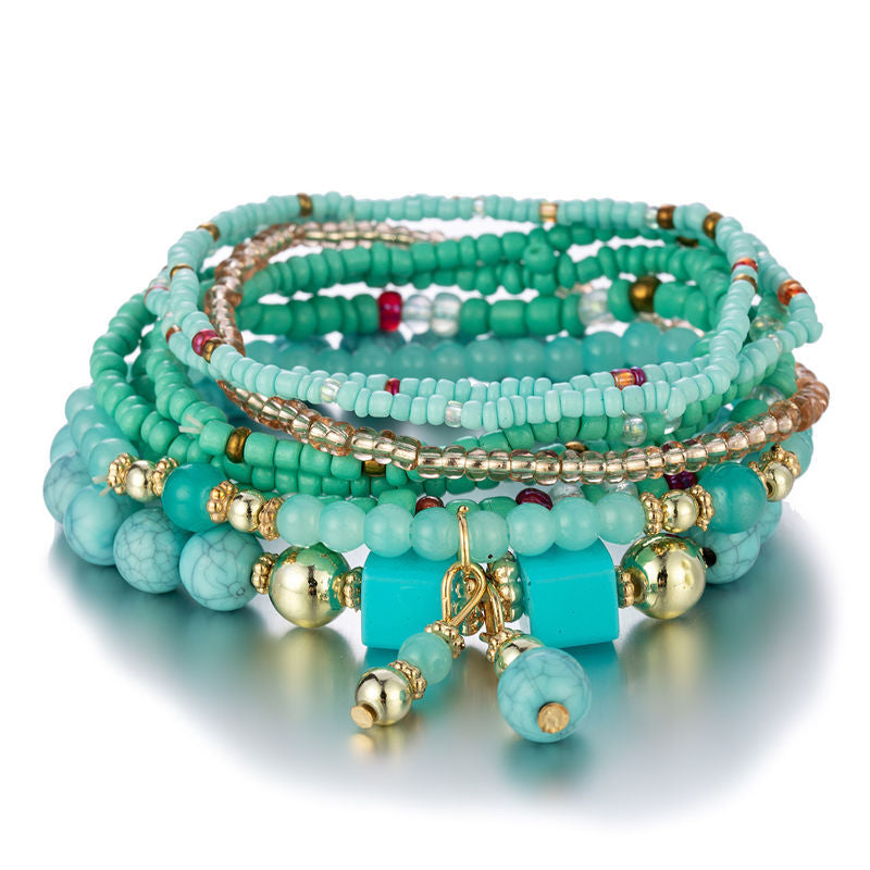 Bohemian Multi-layer Creative Beaded Bracelet