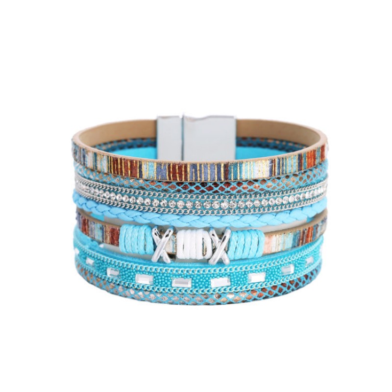 Bohemian Ethnic Style Wide Bracelet