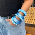 sweet cool ins wind glitter wide bracelet