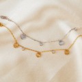 Stainless Steel Gold-plated Bracelet Fashion Personality All
