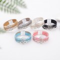 Ethnic style imitation pearl diamond ball magnetic clasp wov