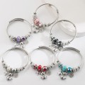 New Style Personalized Creative DIY Bear Star Round Stainles