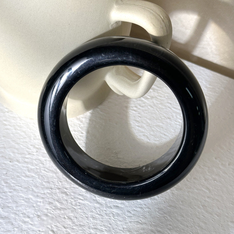 10pcs fashion new marble pattern acrylic bracelet shape
