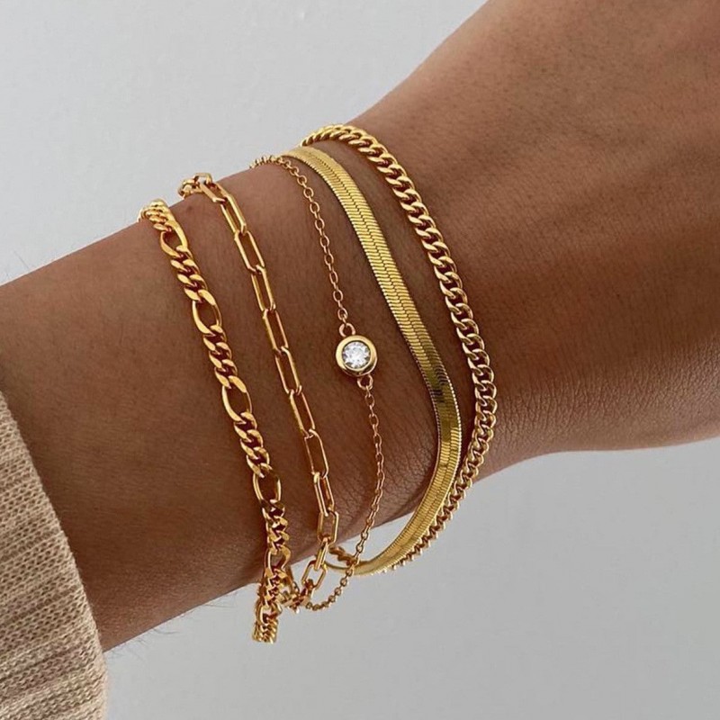 Bohemian Metal Chain 6-Piece Set Multilayer Chain