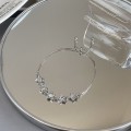 Cat's Eye Zirconia Star Pull-Out Adjustable Bracelet