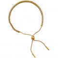 Titanium steel golden wheat ear bracelet