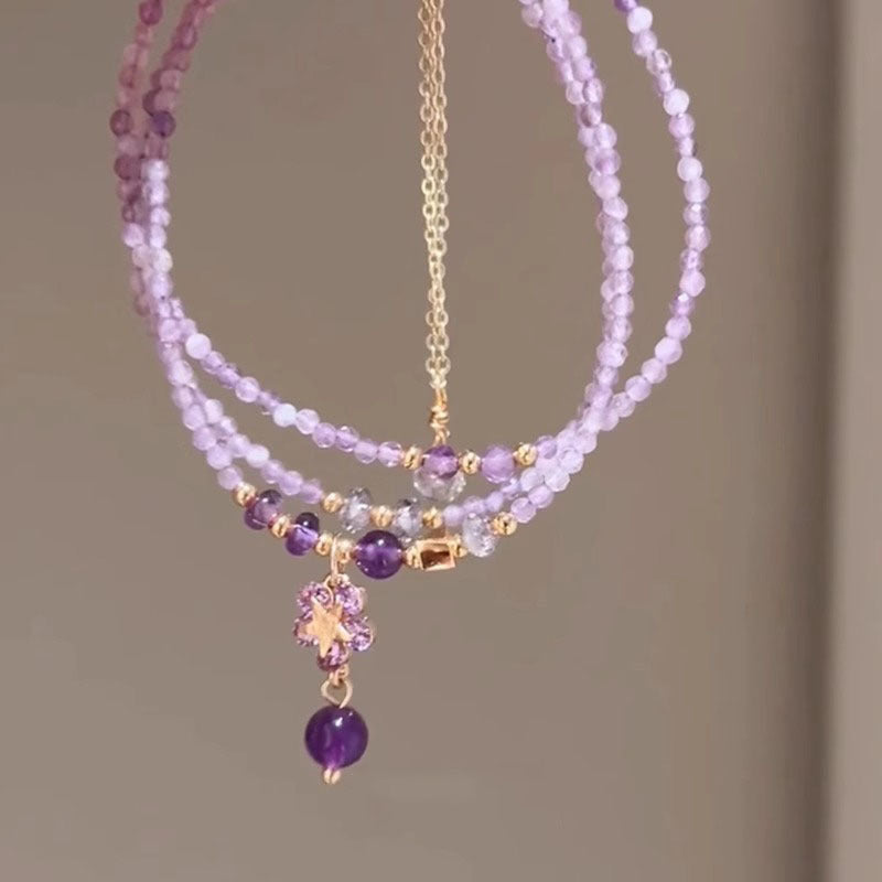Sweet Amethyst Stacking Bracelet