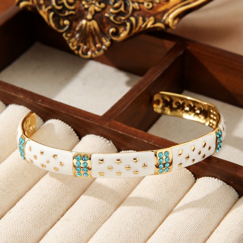 18K Gold Color Explosions Personality Fashion Retro Design B